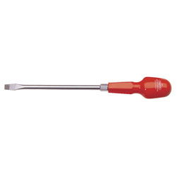 Draper 19501 9.5mm x 200mm Plain Slot Flared Tip Cabinet Pattern Screwdriver