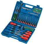 Draper 40850 70 Piece Screwdriver, Socket and Bit Set