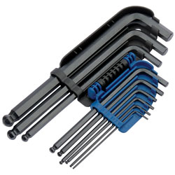 Draper Expert 08380 9 Piece Metric Hexagon and Ball End Hexagon Key Set