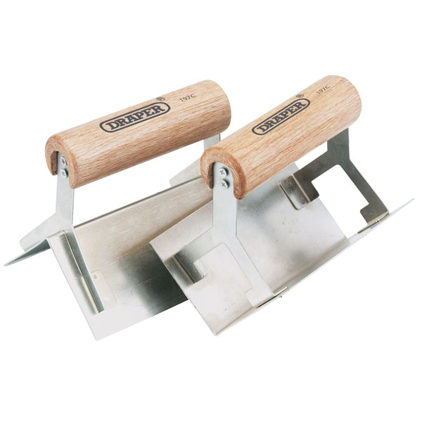 Draper 90037 2 Piece Corner Trowel Set Rapid Online