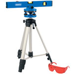 Draper 69580 400mm Class 2 Laser Level Kit with 360° Swivelling Tripod