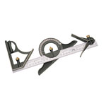 Draper 34704 Combination Square with Centre Head and Protractor