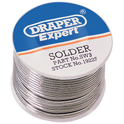 Draper Expert SW3, 19227 250g Reel of K60/40 Tin / Lead Solder Wire