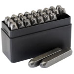 Draper 37335 1/4 A-z Letter Stamp Set