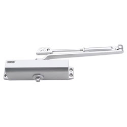 Draper 62892 Adjustable Automatic Door Closer for Doors Between 40kg and 65kg