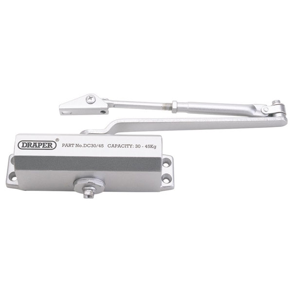  62893 Adjustable Automatic Door Closer for Doors Between 25kg and 45kg