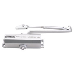 Draper 62893 Adjustable Automatic Door Closer for Doors Between 25kg and 45kg