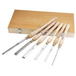 Draper 58697 6 Piece Hss Woodturning Chisel Set