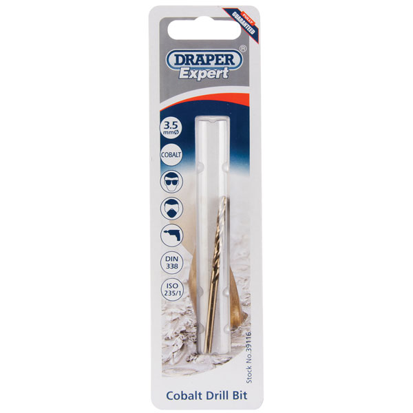 Click to view product details and reviews for Draper Expert 39116 35mm Cobalt Twist Drill.