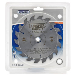 Draper Expert 9463 TCT Saw Blade 150x20mmx18t