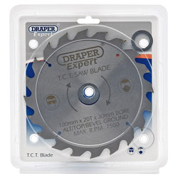 Draper Expert 09467 TCT Saw Blade 180x30mmx20t