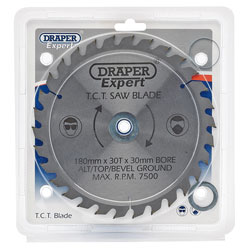 Draper Expert 9469 TCT Saw Blade 180x30mmx30t