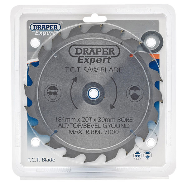 Draper Expert 09471 TCT Saw Blade 184x30mmx20t