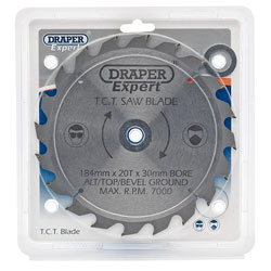 Draper Expert 09471 TCT Saw Blade 184x30mmx20t