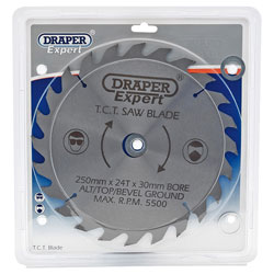 Draper Expert 09486 TCT Saw Blade 250x30mmx24t