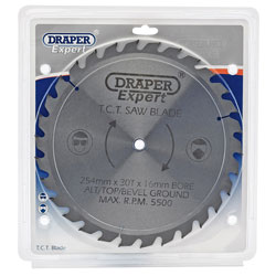 Draper Expert 09491 TCT Saw Blade 254x16mmx30t