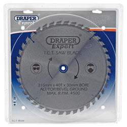 Draper Expert 9494 TCT Saw Blade 315x30mmx40t