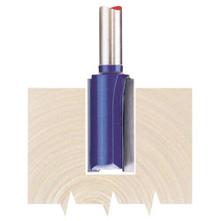 Draper 75334 TCT Router Bit 1/4 Straight 12.7 x 25mm