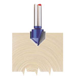 Draper 75336 TCT Router Bit 1/4" Flush 12.7mm x 90°