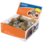 Draper 41440 Countertop Display of Cup and Rotary Wire Brushes