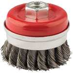 Draper 41447 60mm x M14 Twist Knot Wire Cup Brush