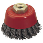 Draper Expert 52630 60mm x M10 Twist Knot Wire Cup Brush