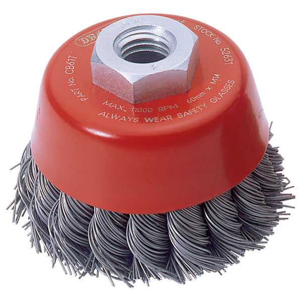 Click to view product details and reviews for Draper Expert 52631 60mm X M14 Twist Knot Wire Cup Brush.