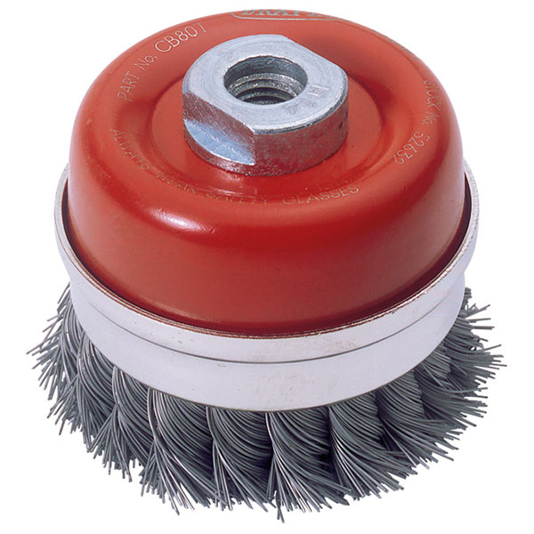 Click to view product details and reviews for Draper Expert 52632 80mm X M14 Twist Knot Wire Cup Brush.