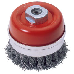 Draper Expert 52632 80mm x M14 Twist Knot Wire Cup Brush