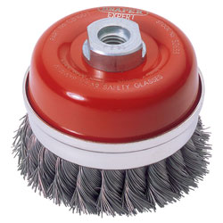 Draper Expert 52633 100mm x M14 Twist Knot Wire Cup Brush