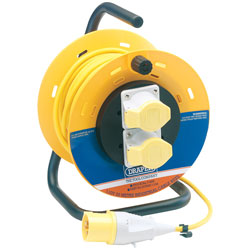 Draper 71829 25m 16A 110V Industrial Cable Reel