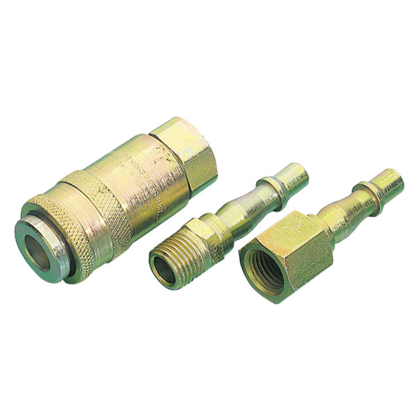 Draper 37844 3 Piece Air Line Coupling Set 1/4 Bsp