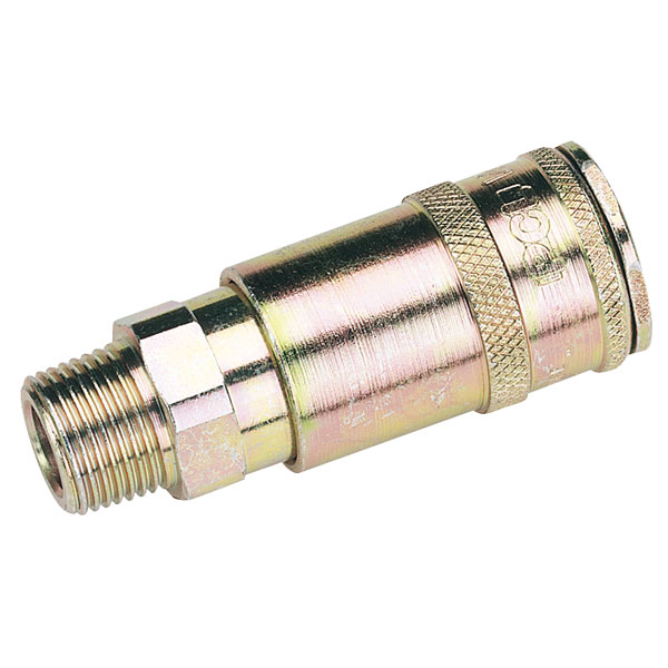 Draper 51409 3/8" Bsp Taper Male Thread Vertex Air Coupling