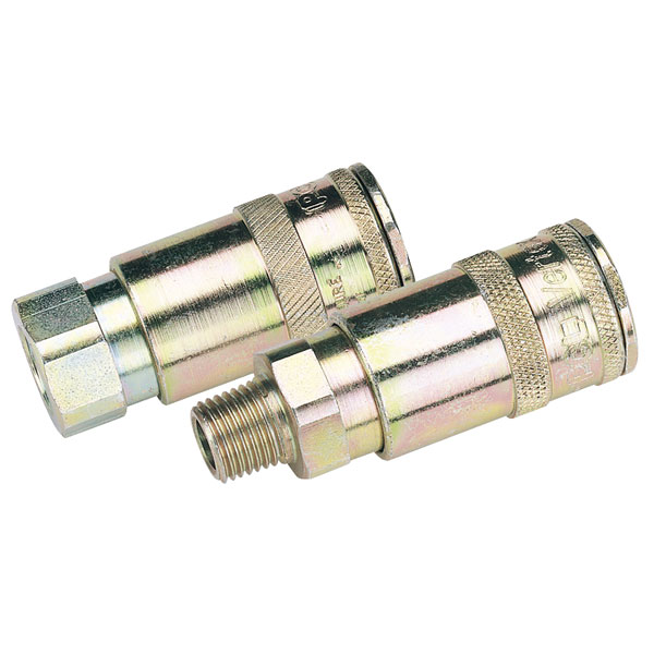 Draper 51384 1/4" Bsp Taper Female Thread Vertex Air Coupling