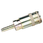 Draper 51412 1/4" Bore Vertex Air Line Coupling with Tailpiece