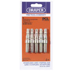 Draper 25837 5/16" Bore Pcl Air Line Coupling Adaptor / Tailpieces Pack of 5