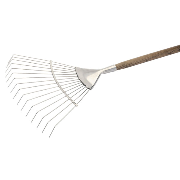 Draper Expert 44983 Stainless Steel Lawn Rake with FSC Ash Handle ...