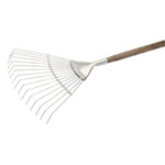 Draper Expert 44983 Stainless Steel Lawn Rake with FSC Ash Handle