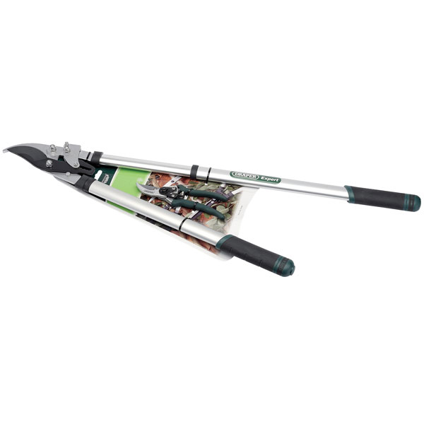 Draper Telescopic Soft Grip Bypass Ratchet Action Loppers & Bypass