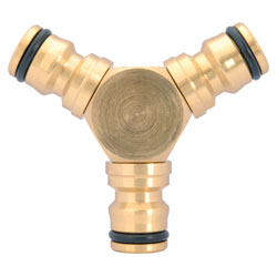 Draper Expert 36238 Brass 3 Way Connector