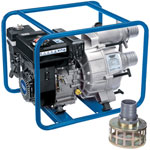 Draper Expert 1300l/min 6.7hp Petrol Trash Water Pump