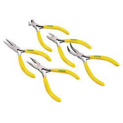 Draper Redline 68311 5 Piece Mini Pliers Set with PVC Dipped Handles