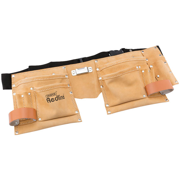  67831 Leather Double Tool Pouch