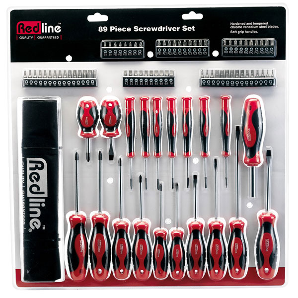 Draper Redline 64803 89pc Screwdriver Set Rapid Online