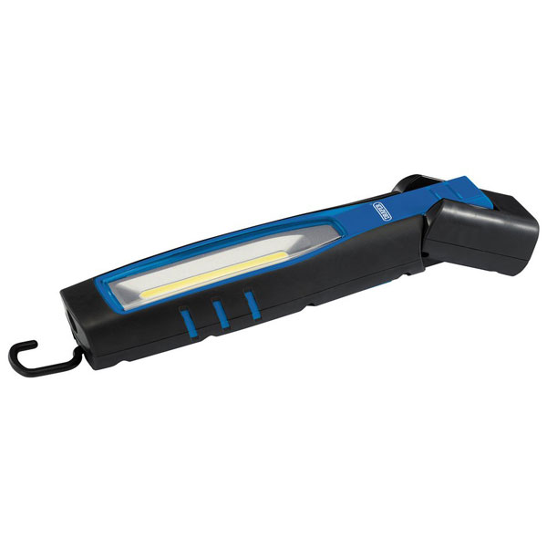 Lámpara De Trabajo LED Recargable Draper - Flexible, Magnética Y Portátil Para Taller O Casa