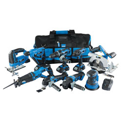 Draper 17763 Storm Force® 20V Cordless Kit (9 Piece)