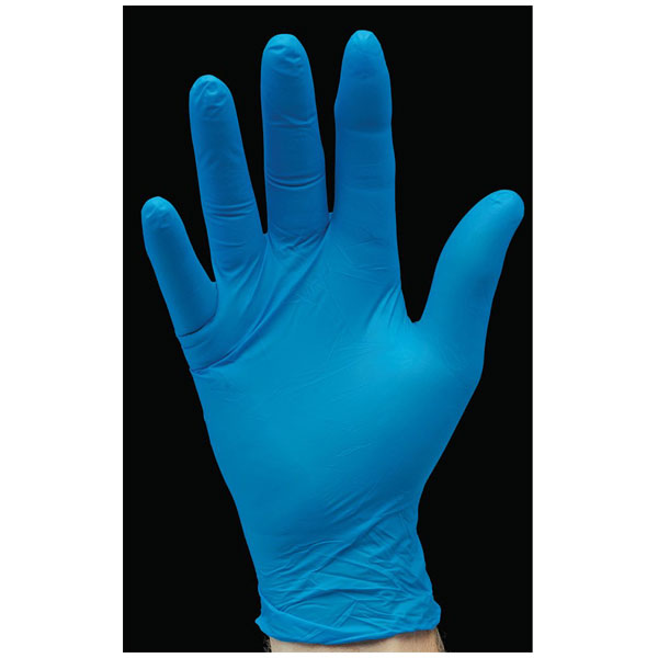 Draper Schutzhandschuhe Nitrile Handschuhe Safety Gloves Blue 100 Stück 