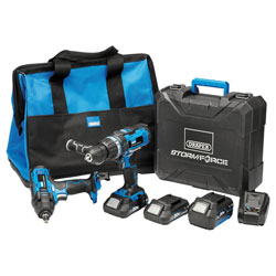 Draper 40451 Storm Force® 20V Cordless Workshop Kit (7 Piece)