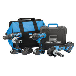 Draper 45499 Storm Force® 20V Cordless Mega Kit (8 Piece)