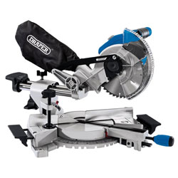 Draper 55588 D20 20V Brushless 185mm Sliding Compound Mitre Saw - Bare